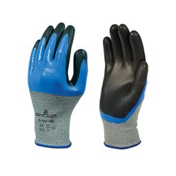 Showa S-Tex 376 3/4 Nitrile Coated Glove Cut 4