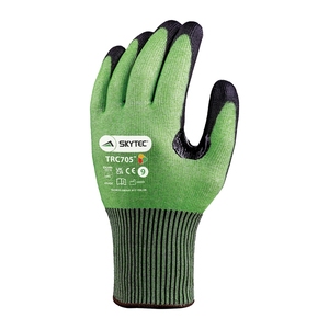 Skytec TRC705 PU Coated HPPE Liner Glove 4X43E Cut 5 Green