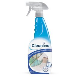 Cleanline Glass & Stainless Cleaner 750ML (Pack 6)