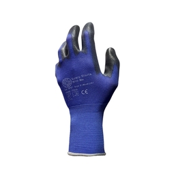 Safety Source Easy-Tear PU Gloves Black/Blue
