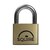 Squire LN5 Lion Range Premium Solid Brass Double Locking Padlock Open Shackle 50MM