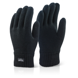 Thinsulate Woolly Gloves Black (Pair)