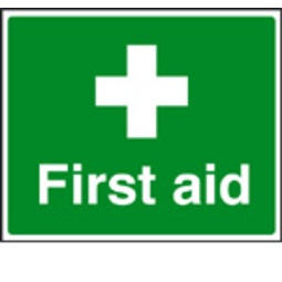 First Aid (Self Adhesive Vinyl,300 X 250mm)