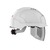 EVO VISTAshieldVented Helmet Wheel Ratchet White/White
