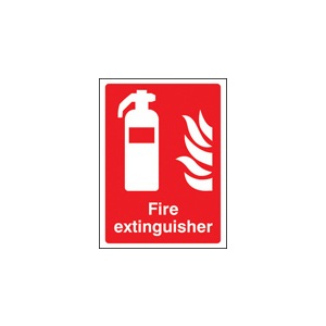 Fire Extinguisher (photo. Self Adhesive Vinyl,200 X 150mm)