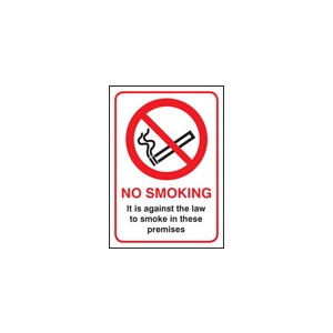 Prohibition & No Smoking Signs 53043