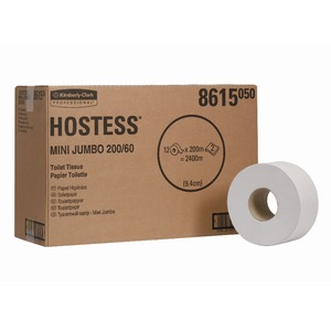 8615 Scott Essential Jumbo Toilet Roll 500 Sheet Case 12