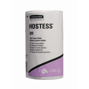 8653 Hostess Toilet Tissue Roll White 320 Sheet