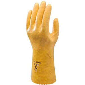 Showa 771 ARX Nitrile Glove Yellow
