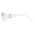 Pyramex Intruder Clear Lens Safety Specs with Clear Temples