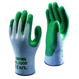 Showa 350R Nitrile Coated Glove Green (Pair)