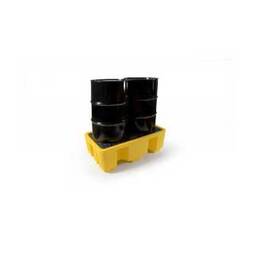 2 Drum Oil Spill Containment Pallet