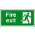 Final Fire Exit Right (Self Adhesive Vinyl,200 X 100mm) (22033X)