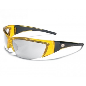 Forceflex Safety Specs Yellow Frame with Clear Lens