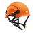 VERTEX Unvented Comfortable Helmet Orange