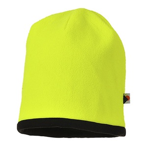 Reversible Beanie Hat Yellow/Black