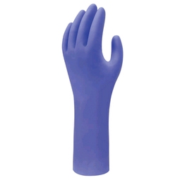 SHOWA 7555 Nitrile Powder Free Gloves Cobalt Blue Box 50