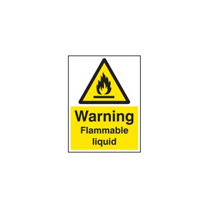Flammable Liquid (Rigid Plastic,200 X 150mm)