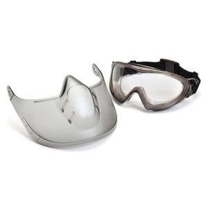 Capstone Shield HX2 Clear Lens Goggle with Face Shield
