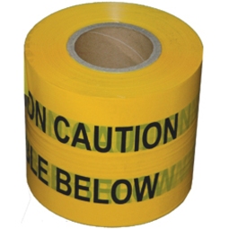 Underground Warning Tape - Gas Mains Below