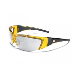 MCR Forceflex Safety Specs Yellow Frame with Clear Lens